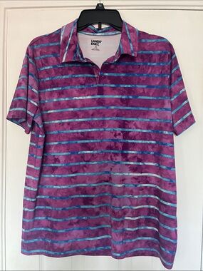 Land’s End boys sz xxl 18-20 H collar shirt , lightweight breathable fabric